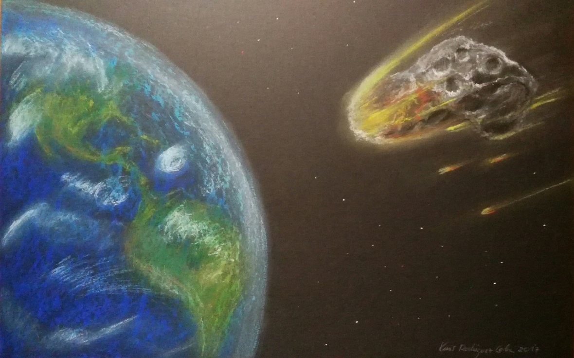 Asteroide en rumbo de colisión