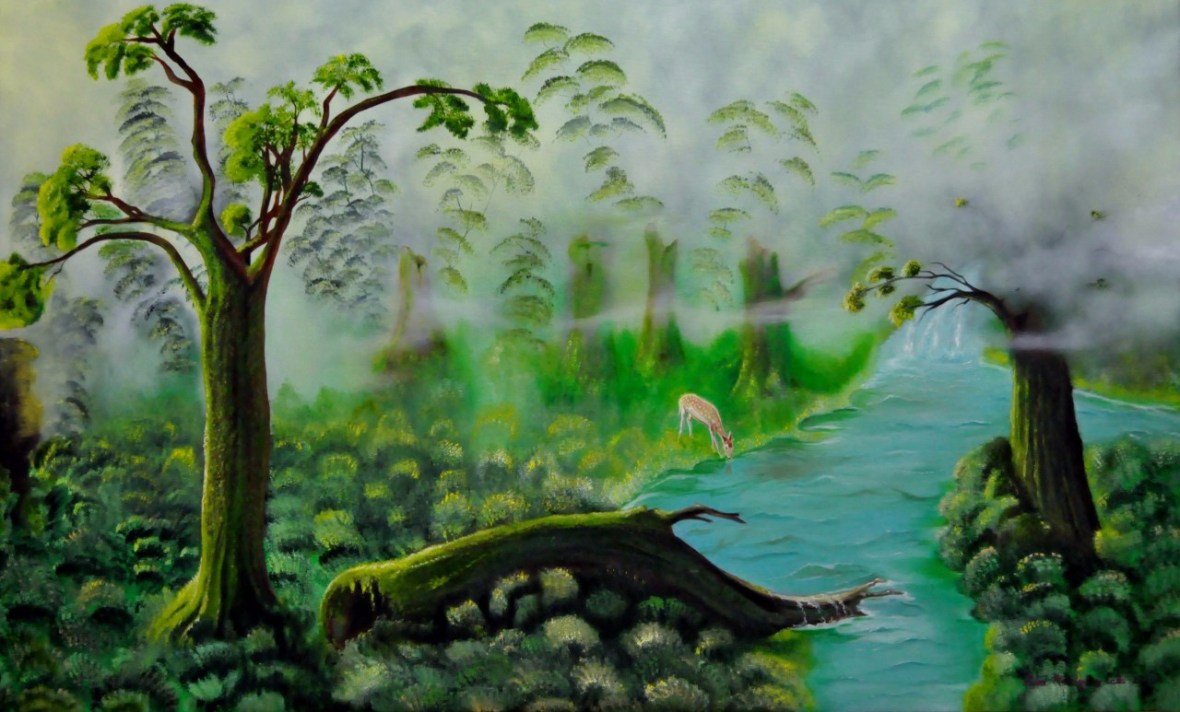 Bosque 98 x 162 cm.