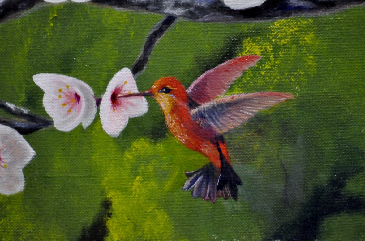 Detalle de la pintura