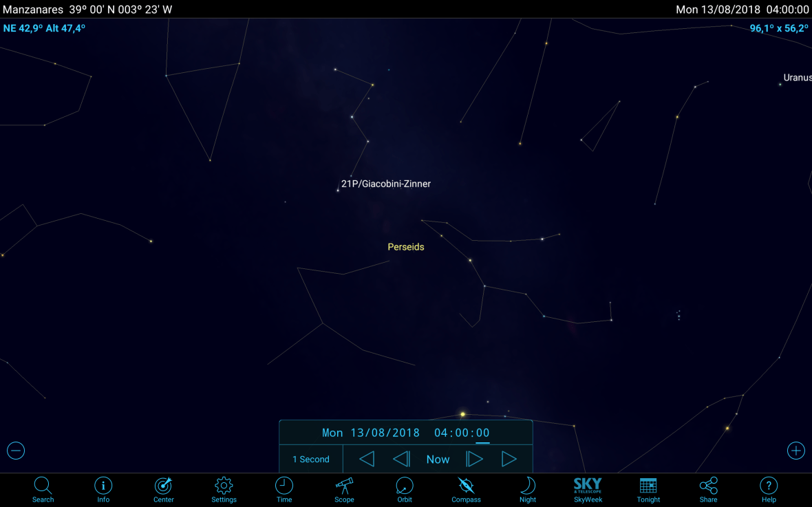 Radiante de las Perseidas