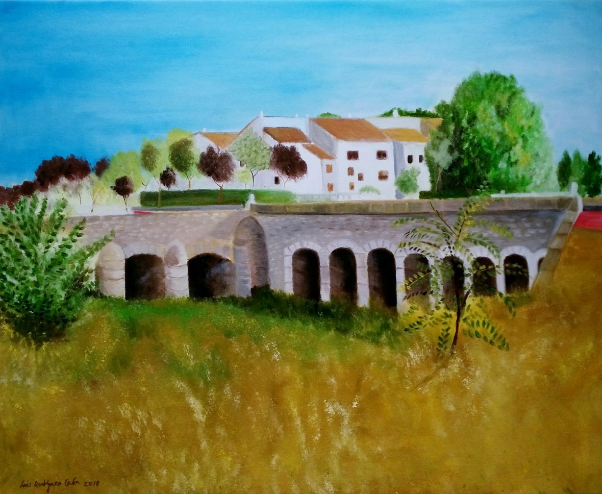 Puente de los Pobres 60 x 73 cm.