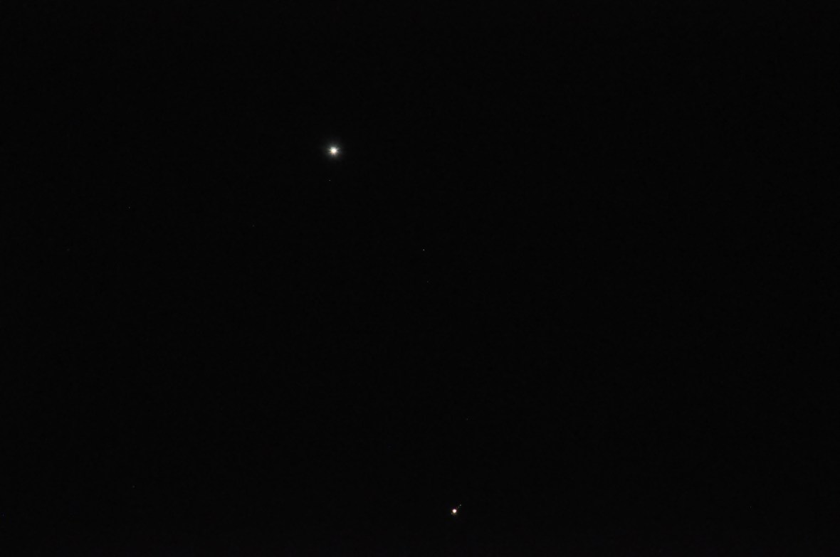 Venus y Júpiter al amanecer 21-enero-2019